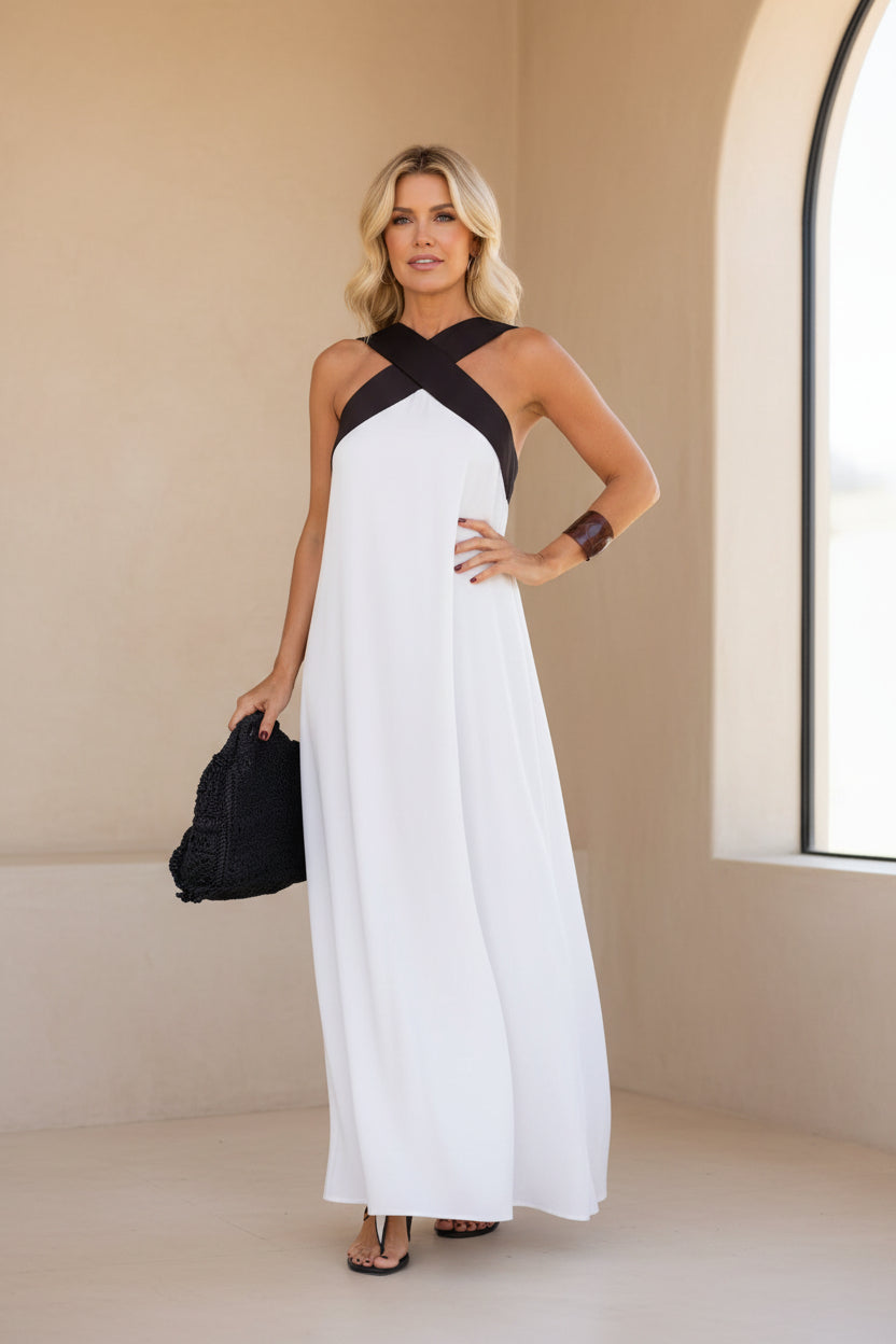 Elena | Vestido largo y elegante