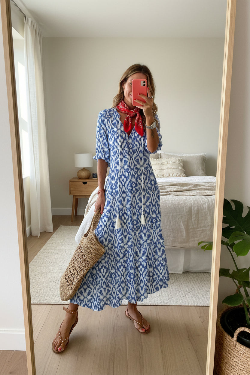 Grecia | Vestido largo de verano