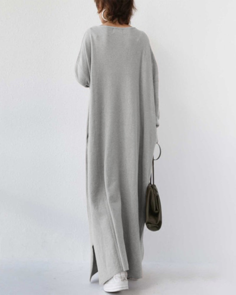 Aurora - Vestido con escote en V casual