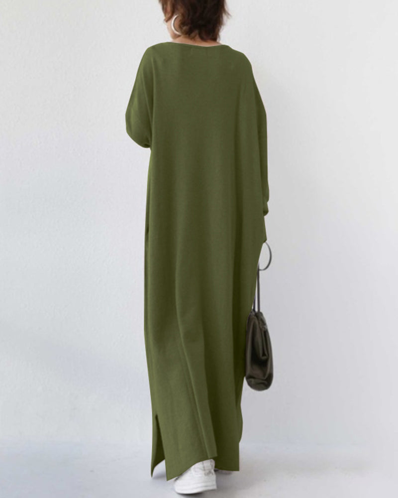 Aurora - Vestido con escote en V casual