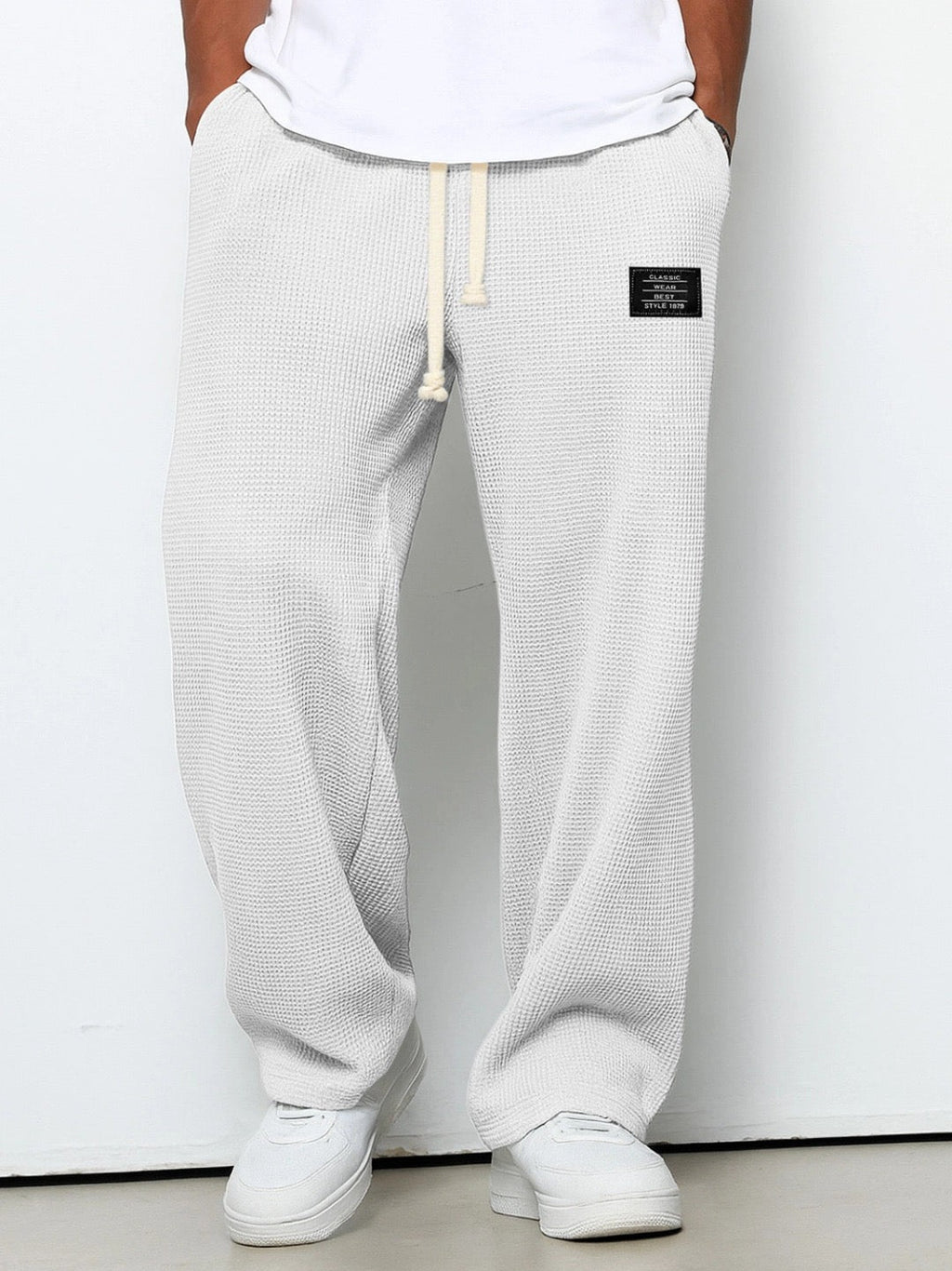 URBAN Pantalones anchos y con cintura ajustable