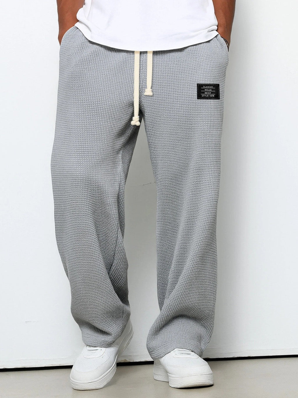 URBAN Pantalones anchos y con cintura ajustable