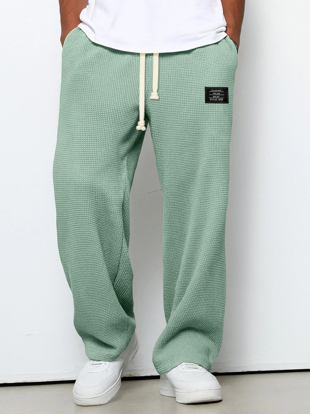 URBAN Pantalones anchos y con cintura ajustable