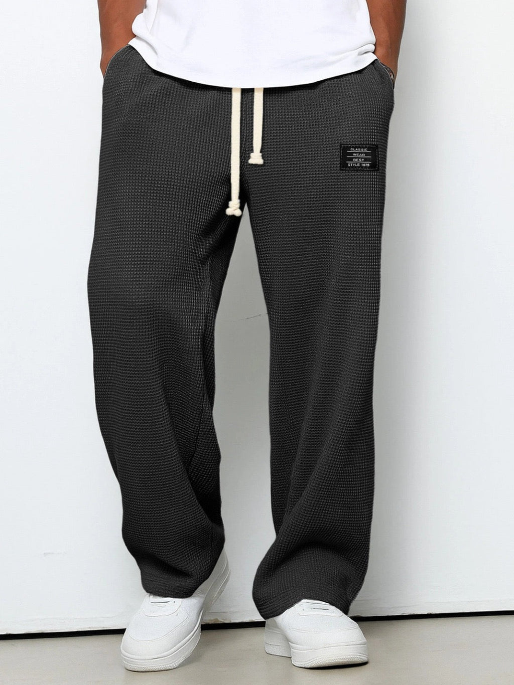 URBAN Pantalones anchos y con cintura ajustable