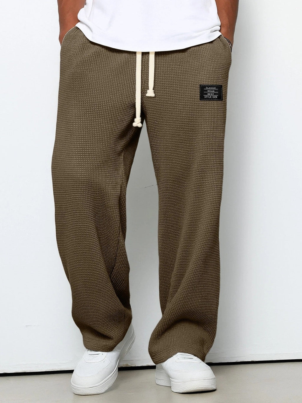 URBAN Pantalones anchos y con cintura ajustable