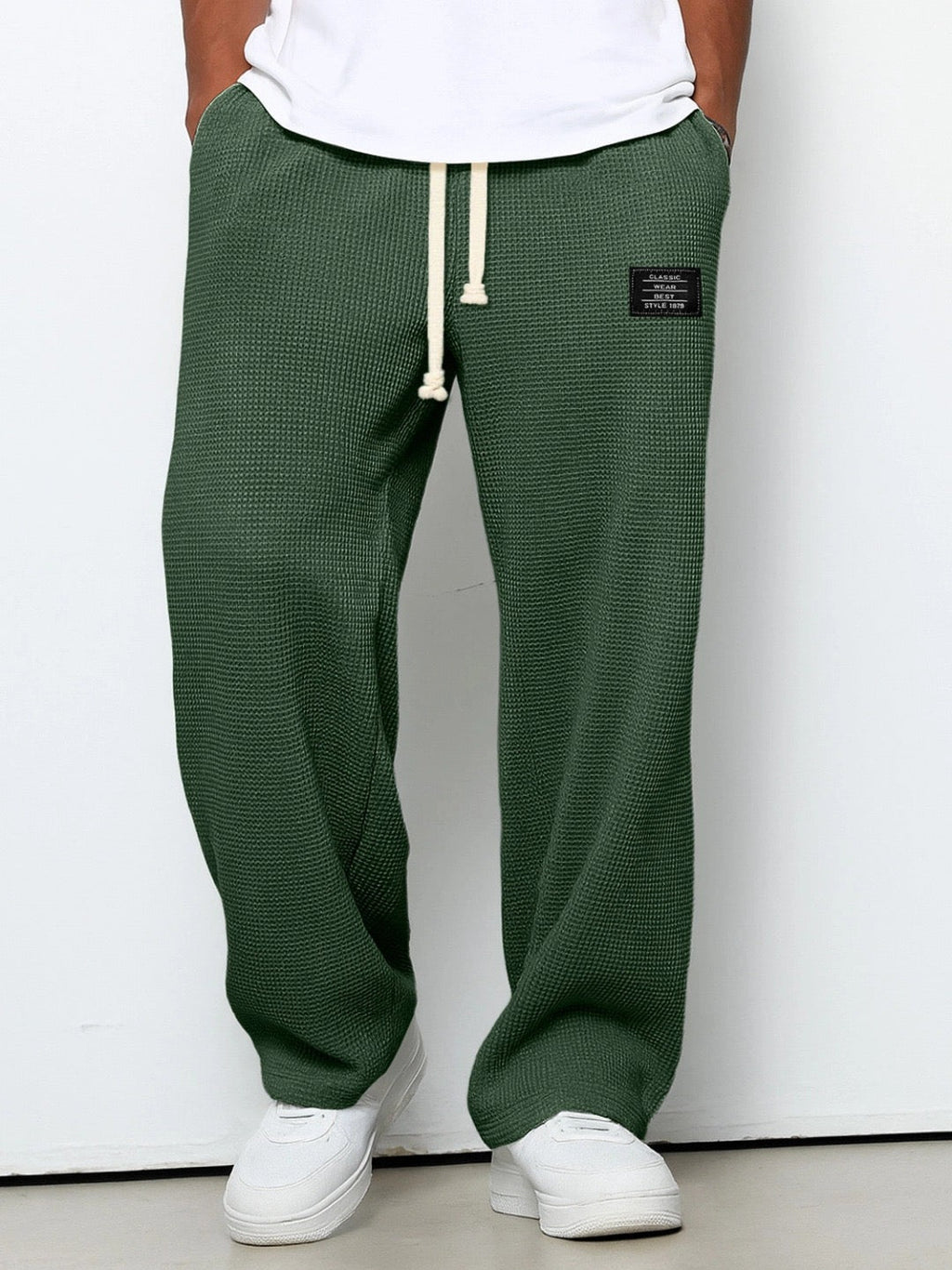 URBAN Pantalones anchos y con cintura ajustable