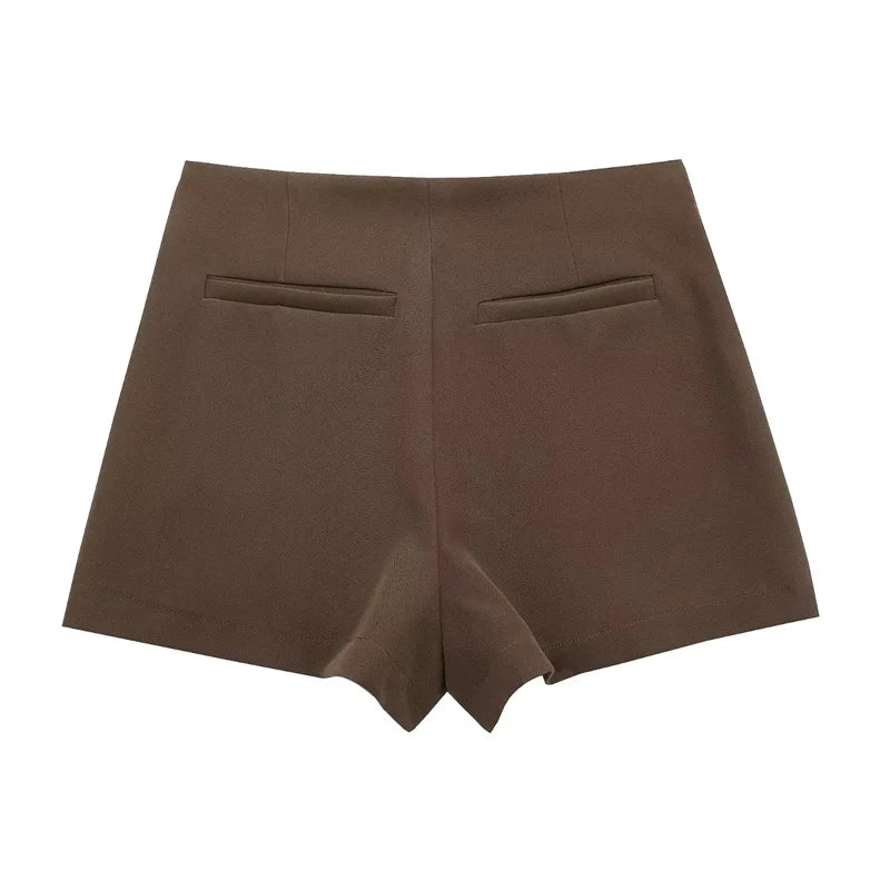 Falda pantalón asimétrica para mujer