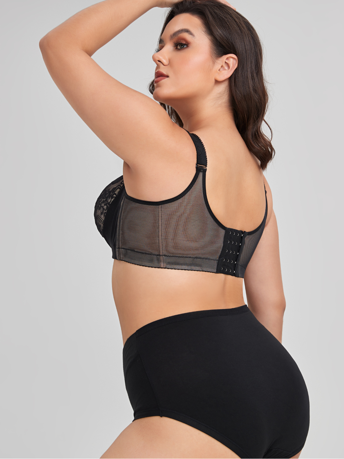 Madamme - Sujetador push-up con encaje